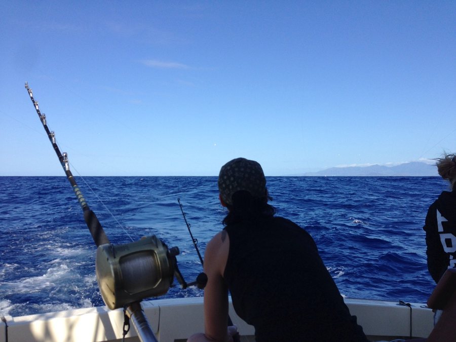 30 December Deep sea fishing at Honolulu