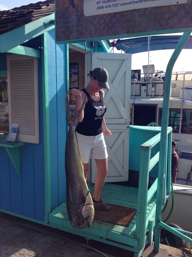 Catch of the day - delicious Mahi