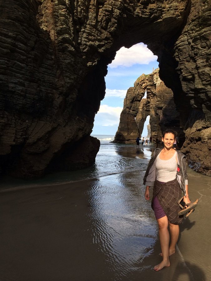 The Cathedrals appear only at low tides