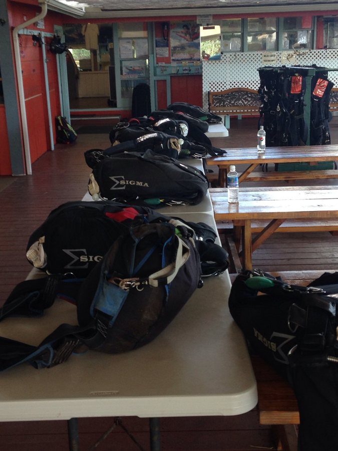8th January Pacific Skydive at the north shore with literally breathtaking views of the ocean and the land